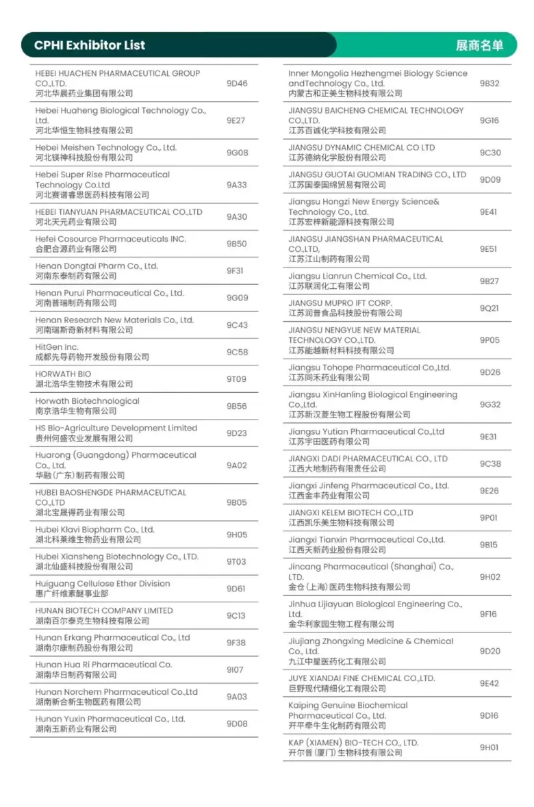 【火热进行中】CPHI & PMEC 制药工业展（深圳）2024：超全逛展攻略揭秘！