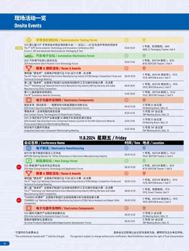 【倒计时4天】2024亚洲电子展（深圳）参观指南：一文掌握展会全貌，五大展区、40+论坛活动不容错过！