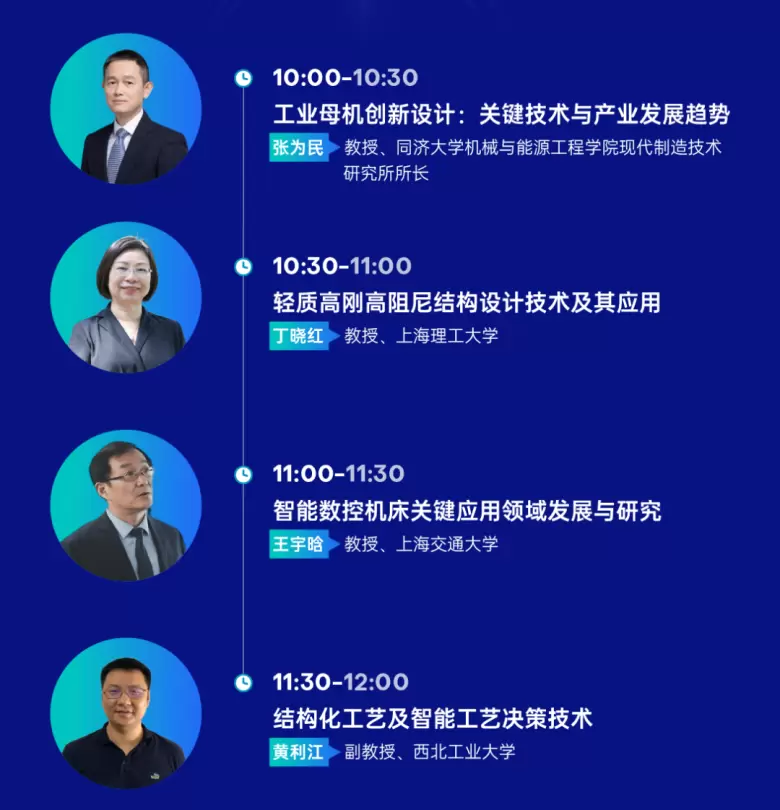 倒计时2天！2025上海国际机床展-CMES华机展：同期大会嘉宾名单全揭晓！