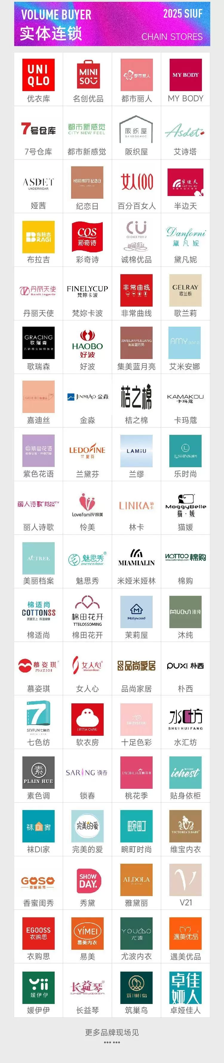 倒计时 6 天！SIUF 2025 深圳内衣展，核心买家团 “王炸” 豪华阵容抢先看！