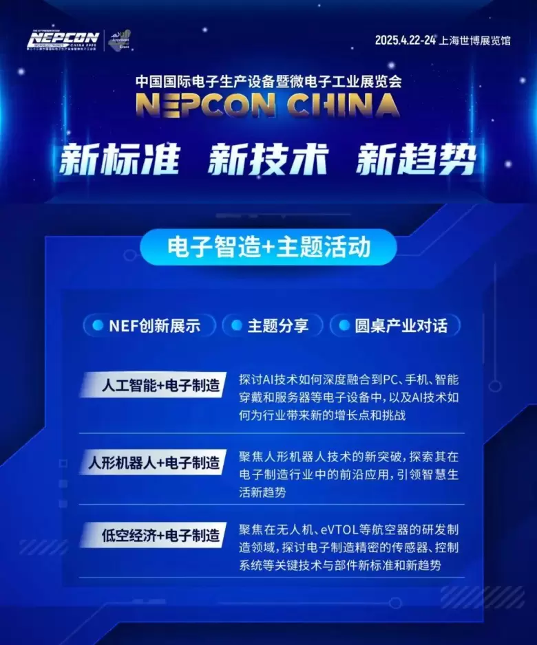 NEPCON 2025上海电子展：观众预登记火热进行中，抢占电子制造行业先机！