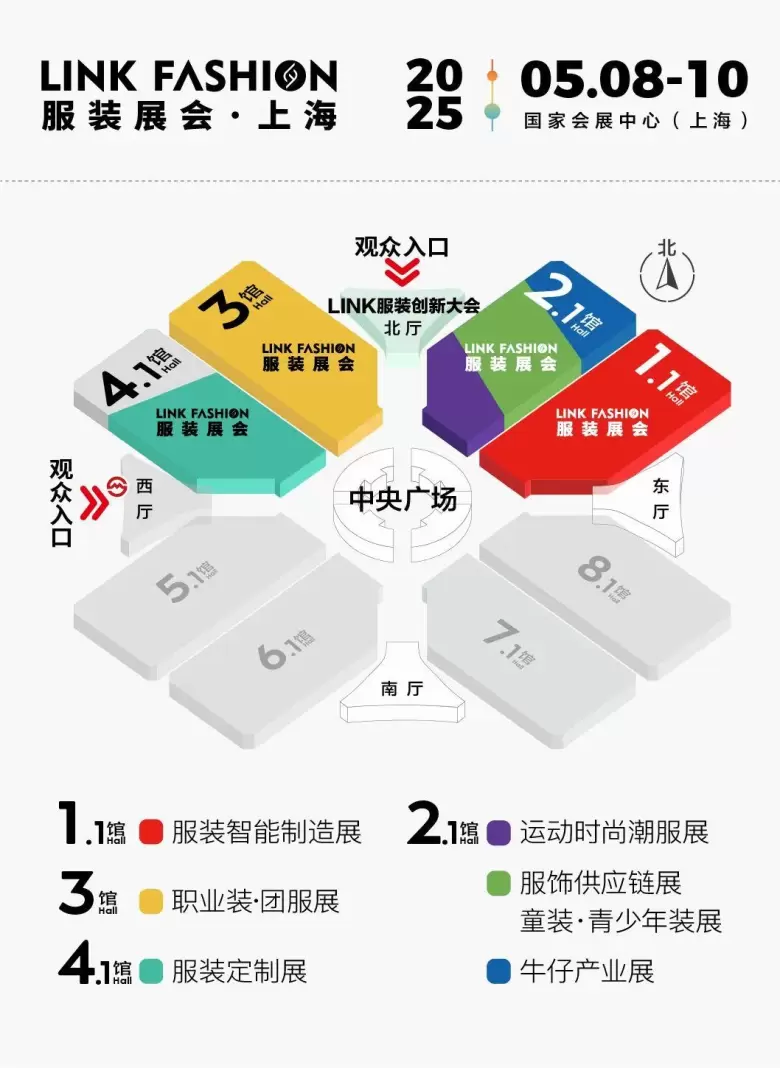 2025 LINK FASHION上海服装展：观众预登记火热进行中，共赴时尚与创新的盛会！