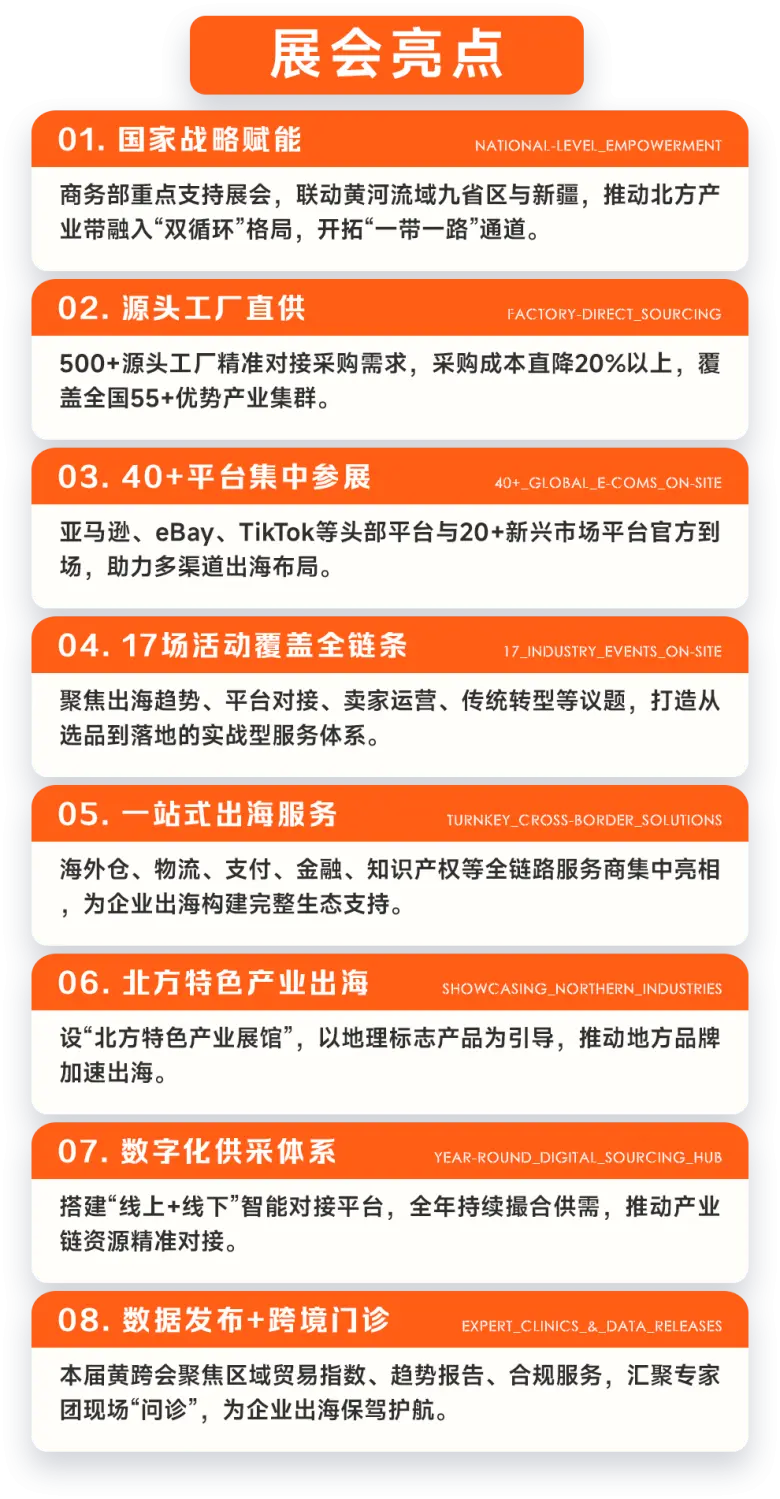 倒计时2天！2025黄河流域跨境电商展：这份逛展指南必看！「时间+门票+展商名录……」