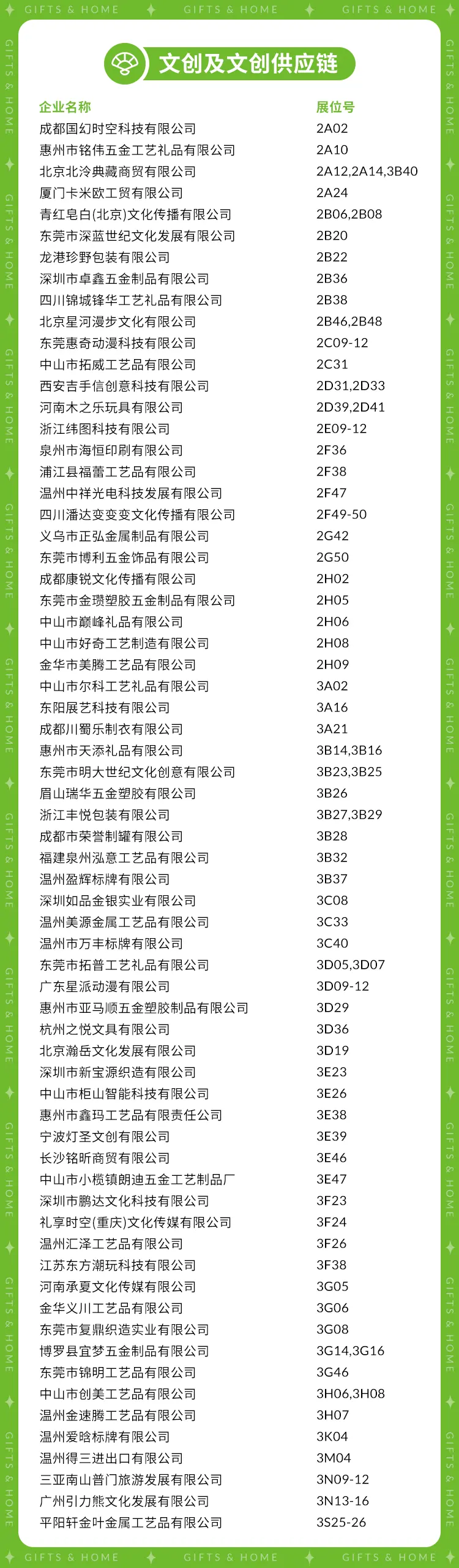 倒计时8天！2025成都礼品展：展商名录大公开，礼品家居与文创旅游新潮流！