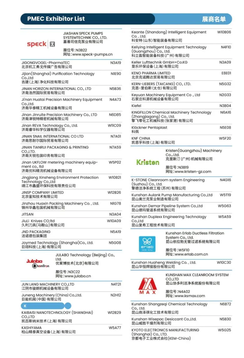 倒计时8天！CPHI 2025上海制药原料展：展商名录 & 展馆分布图大揭秘！