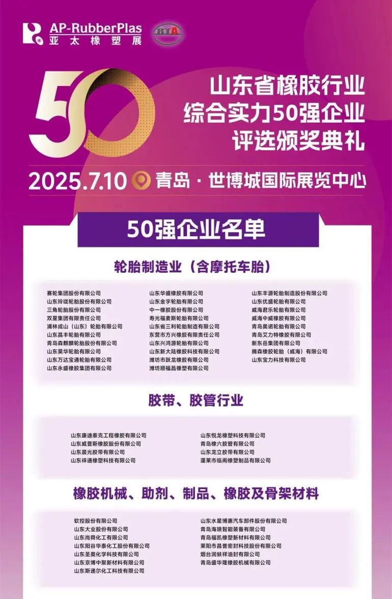 倒计时14天！2025亚太橡塑展·青岛站：采购对接与高端论坛抢先看！