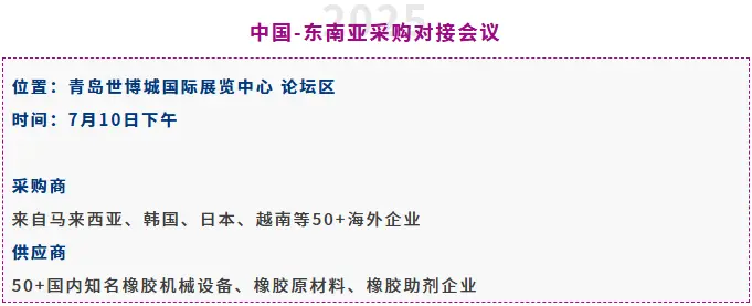 倒计时14天！2025亚太橡塑展·青岛站：采购对接与高端论坛抢先看！