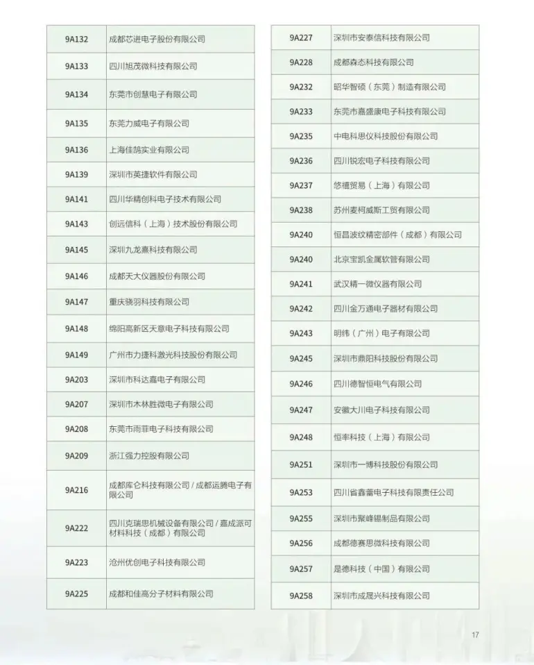  倒计时5天！2025成都电子展：展商名录全曝光，电子信息行业盛宴即将启幕！（附门票）