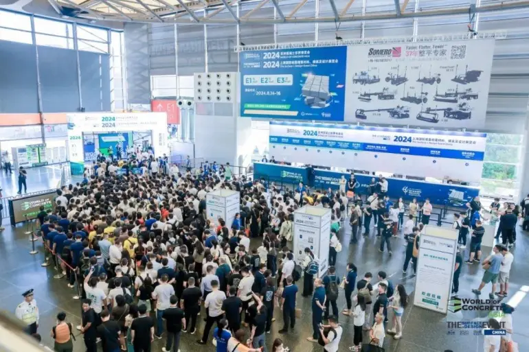  2025WOCA亚洲混凝土展，8.13-15上海开幕，观众预登记开启，免费门票+展会亮点+展馆分布抢先看！