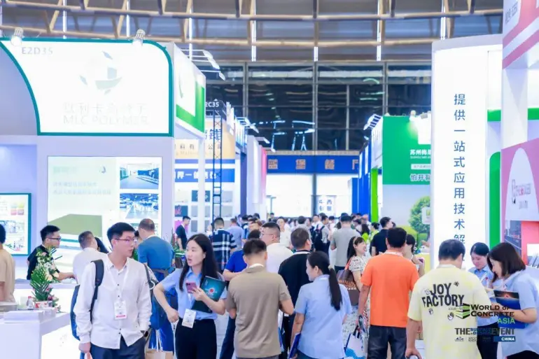  2025WOCA亚洲混凝土展，8.13-15上海开幕，观众预登记开启，免费门票+展会亮点+展馆分布抢先看！