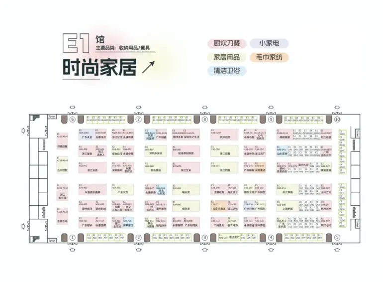 倒计时7天！2025上海百货会：【E馆】展商名单曝光，锁定日用百货新商机！