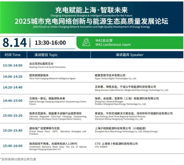  倒计时14天！NEAS CHINA 2025上海新能源汽车展：展商名录、同期活动与交通指南大揭秘！
