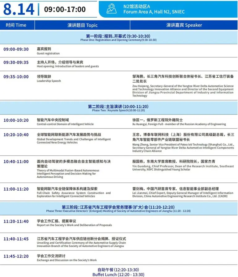 倒计时 5 天！NEAS CHINA 2025 上海新能源汽车展：同期活动亮点全揭秘！（附门票）