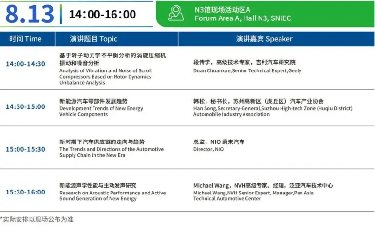 倒计时 5 天！NEAS CHINA 2025 上海新能源汽车展：同期活动亮点全揭秘！（附门票）