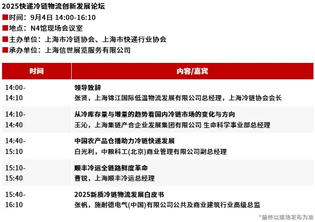 倒计时6天！2025长三角快递物流展 —— 参观指南（时间+门票+展商名录+交通指南）