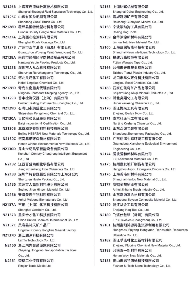  倒计时1天！2025上海涂料展 —— 参观指南（时间+门票+展商名录+同期会议+交通指南）