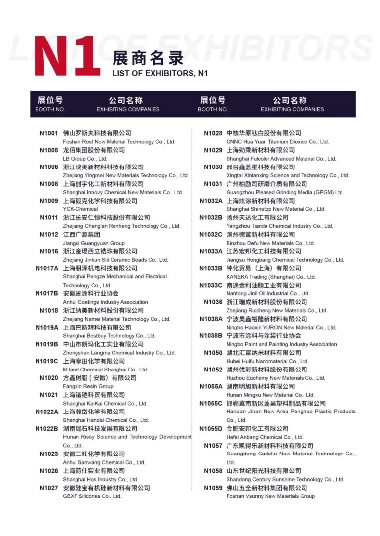  倒计时1天！2025上海涂料展 —— 参观指南（时间+门票+展商名录+同期会议+交通指南）