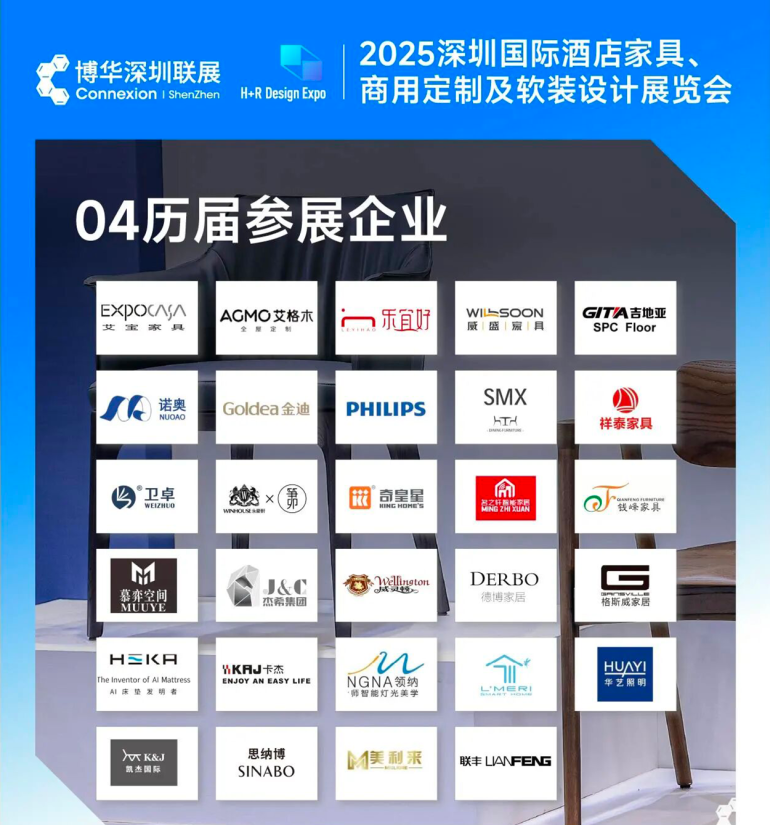 2025深圳酒店家具展:精彩内容抢先看,一站式采购与设计盛宴等你来!