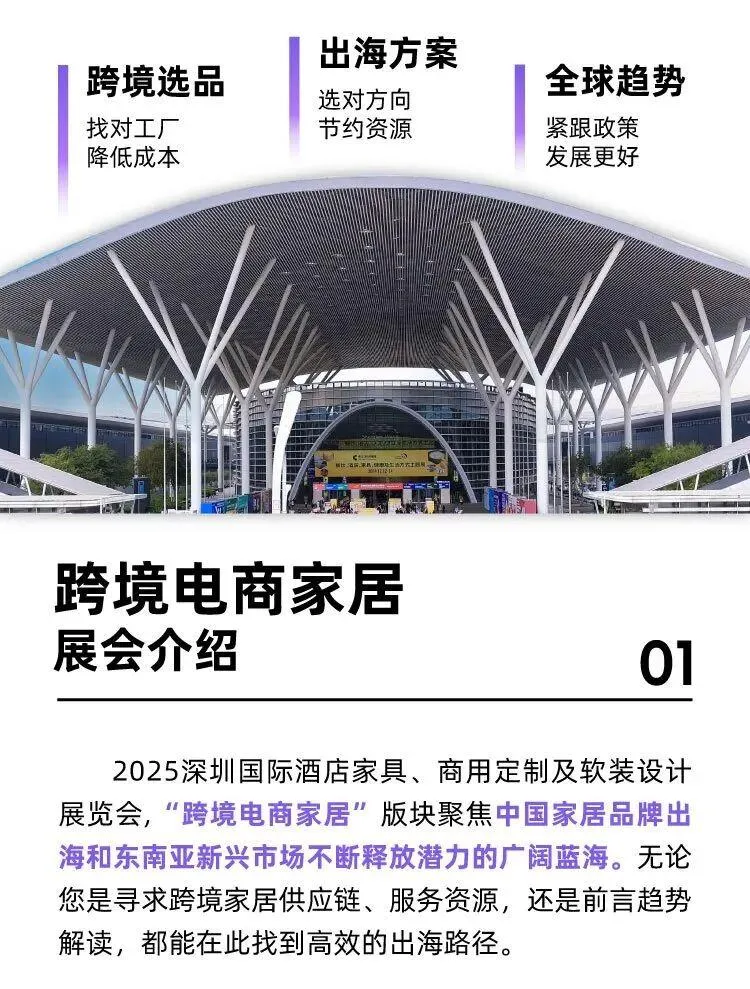 2025深圳酒店家具展：跨境电商家居板块，引领出海新潮流！