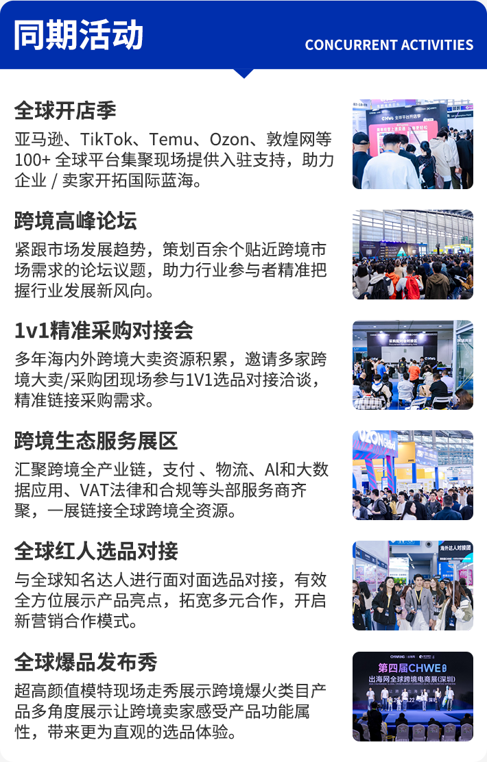 2026CHWE出海网全球跨境电商展:3月30日深圳开幕,观众预登记通道现已开放!