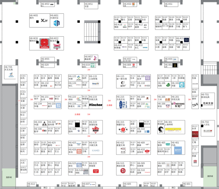 倒计时 14 天｜2026 宁波文具展：展位图详细曝光，收藏不踩坑！