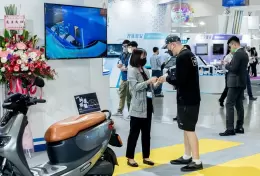 台湾台北摩托车展览会