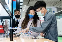 台湾台北摩托车展览会