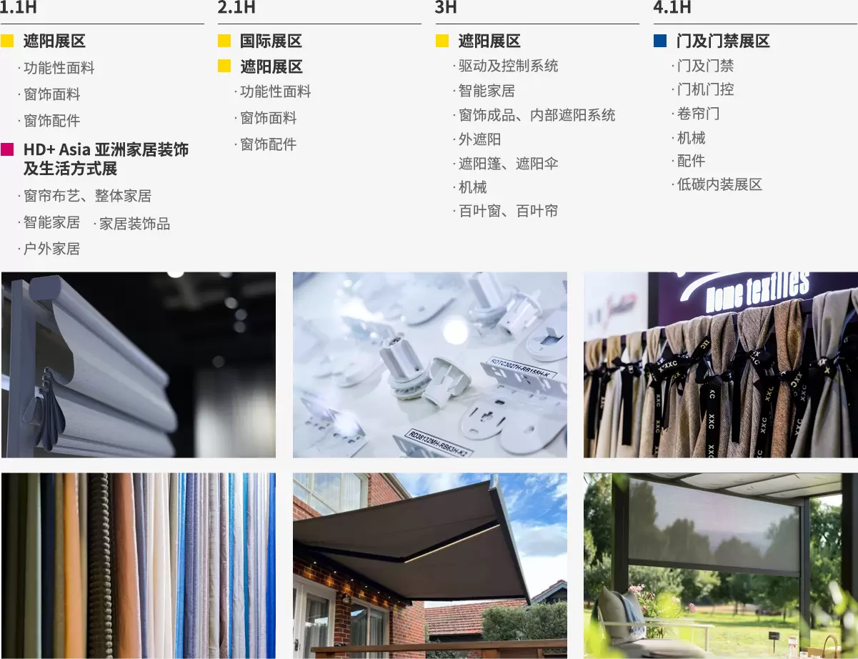 亚洲门窗遮阳展